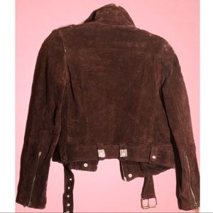 ✨NWOT BLANKNY Burgundy Suede Jacket✨